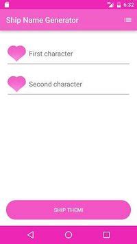 Fandom Ship Names Generator 4+ .